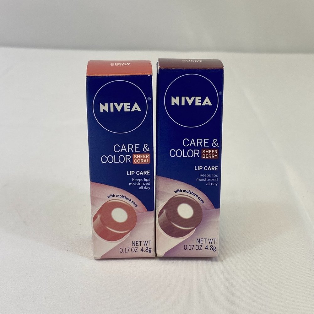 Nivea Lip Balm Care And Color W/ Moisture Core (2)